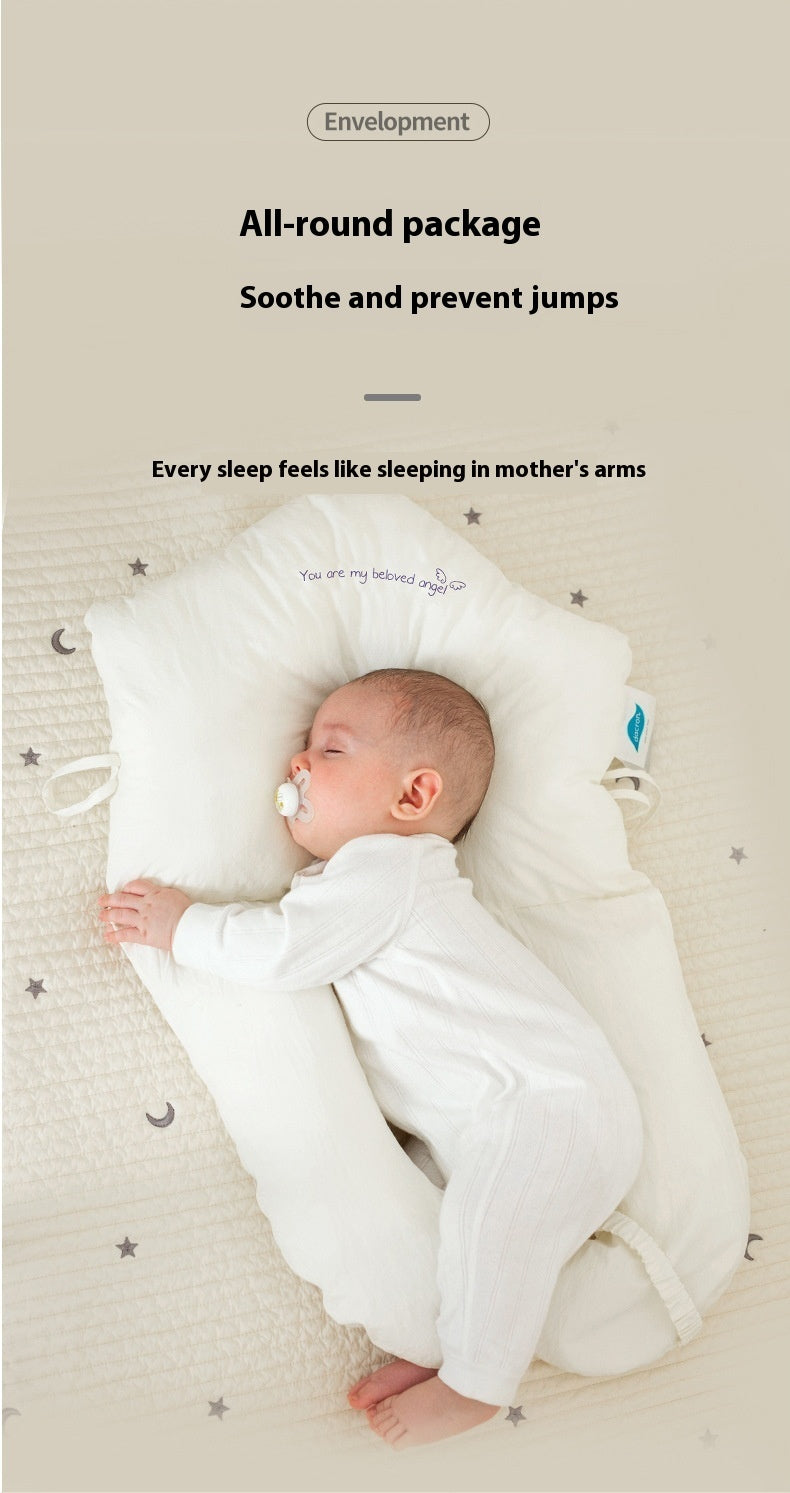 BALSULI AngelNest™ – Soothing Sleep Pillow for Newborns (0–2 y.o.)