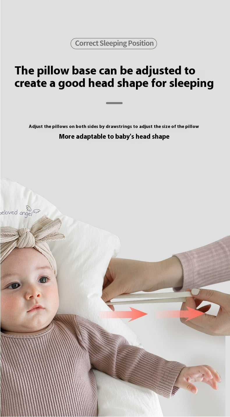BALSULI AngelNest™ – Soothing Sleep Pillow for Newborns (0–2 y.o.)