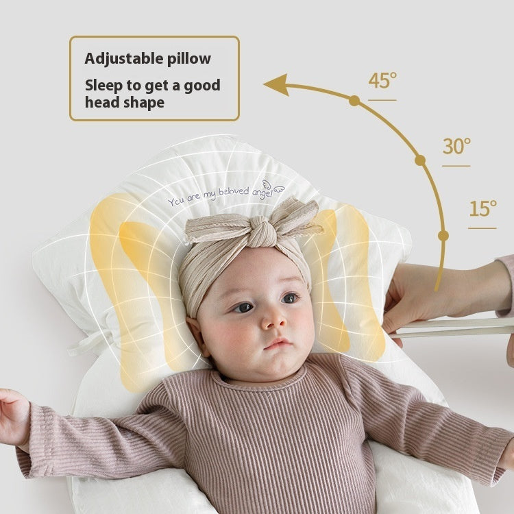 BALSULI AngelNest™ – Soothing Sleep Pillow for Newborns (0–2 y.o.)