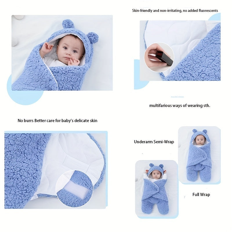 BALSULI CozyWrap™ – Adjustable Baby Swaddle Wrap (0–9 months)