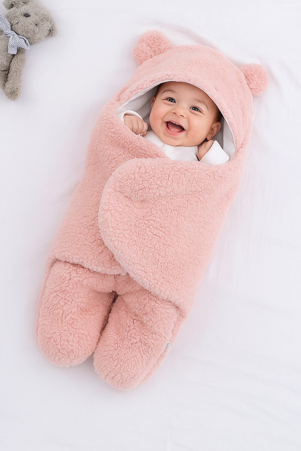 BALSULI CozyWrap™ – Adjustable Baby Swaddle Wrap (0–9 months)