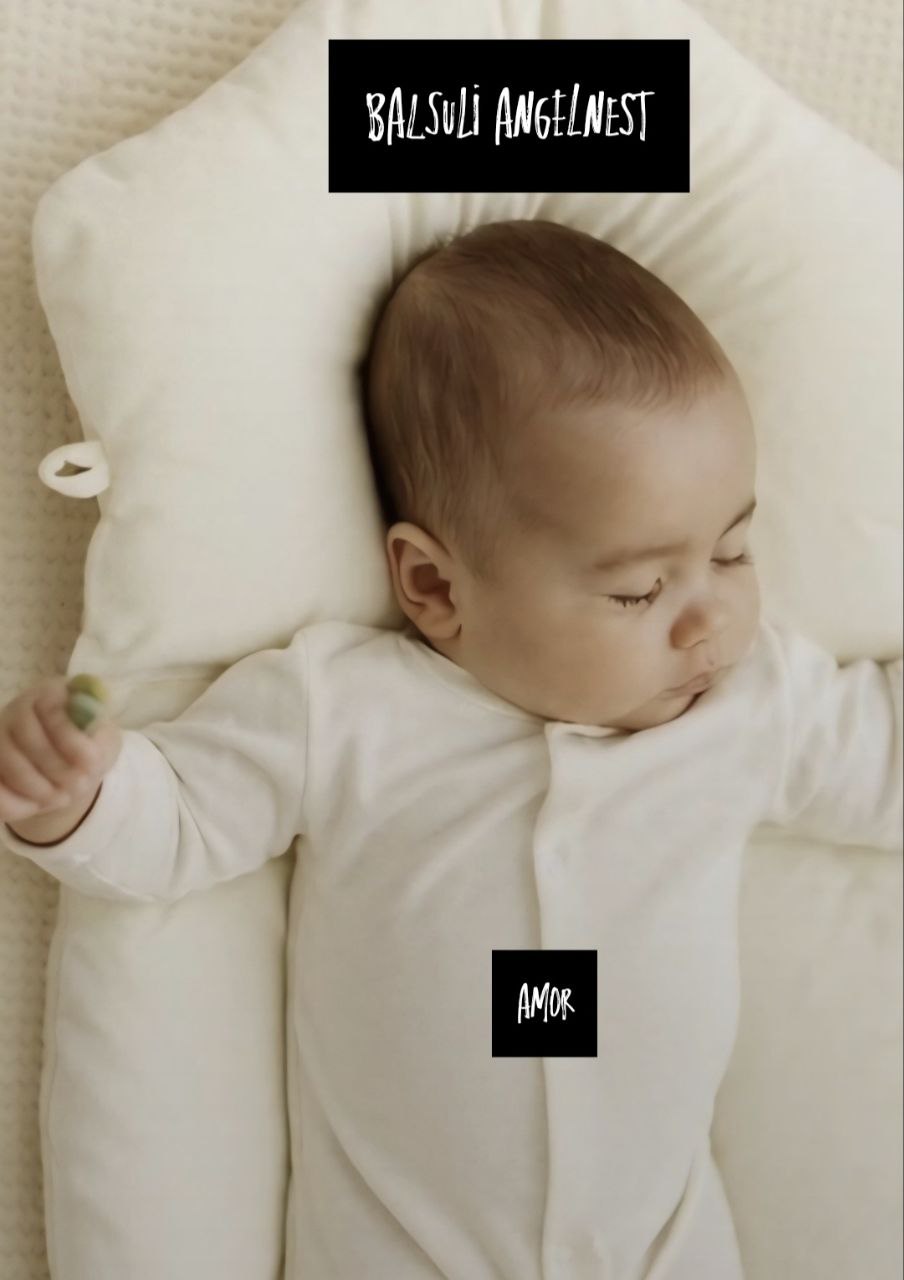 BALSULI AngelNest™ – Soothing Sleep Pillow for Newborns (0–2 y.o.)