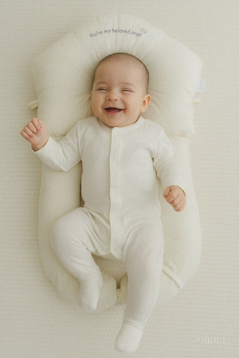 BALSULI AngelNest™ – Soothing Sleep Pillow for Newborns (0–2 y.o.)