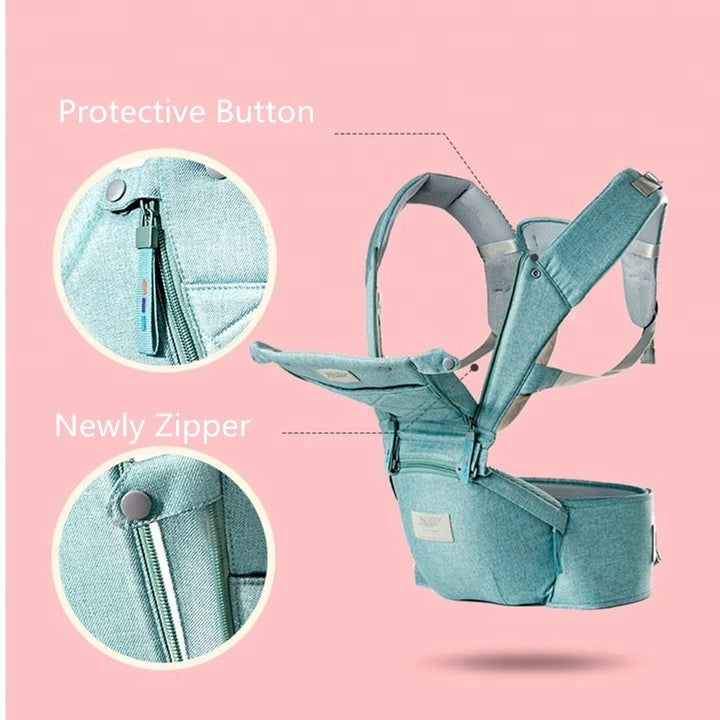 BALSULI QuickEase™ Baby Waist Stool – 3-Step Comfort Carrier