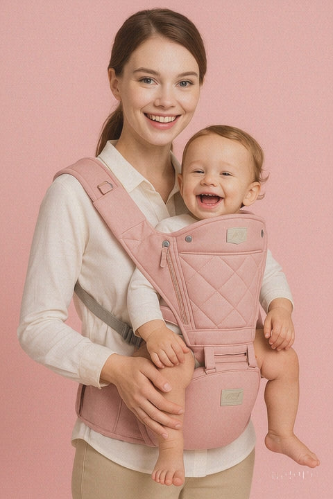 BALSULI QuickEase™ Baby Waist Stool – 3-Step Comfort Carrier